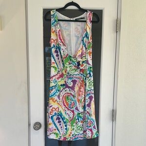 Colorful Paisley Women's Dress